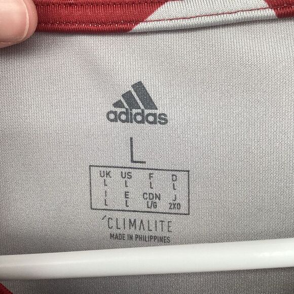 Men’s Adidas Climalite Freelift Daily Print Training Shirt - Large - Picture 4 of 7